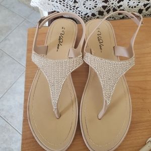 Beige sandles